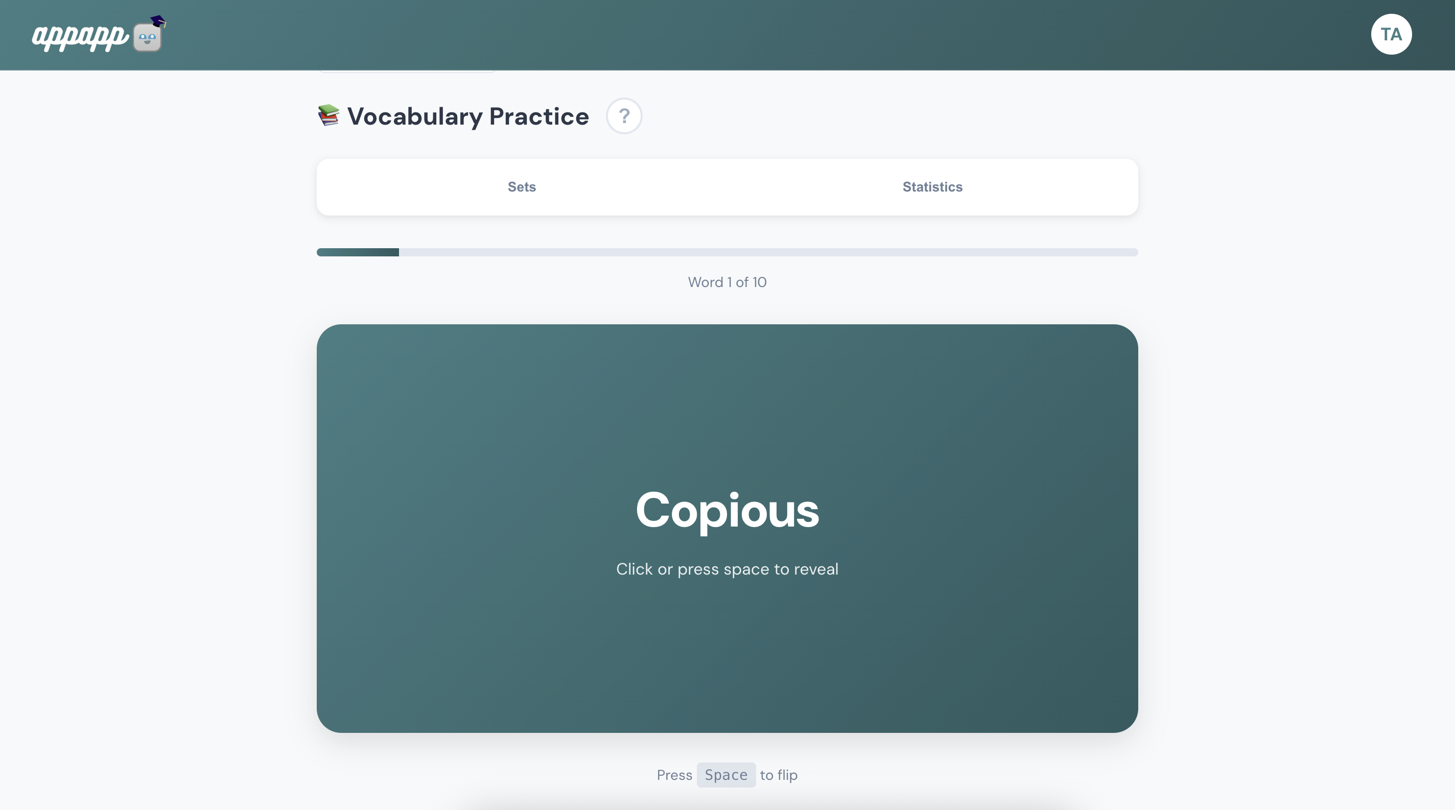 500+ Vocabulary Flashcards With Streaks
